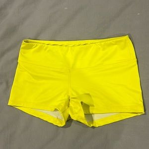 FLEO shorts - original - bright neon yellow - size MEDIUM